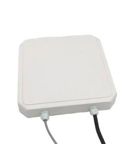 UHF RFID Long Range R2000 ชิป 9dbi เครื่องอ่านเสาอากาศโพลาไรเซชันแบบวงกลม