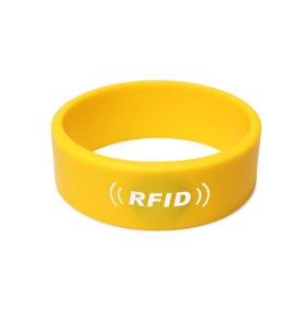 สายรัดข้อมือซิลิโคนวงกลม RFID