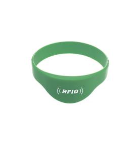 สายรัดข้อมือซิลิโคนครึ่งวงกลม RFID