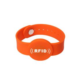 สายรัดข้อมือซิลิโคนป้องกันการงัดแงะ RFID