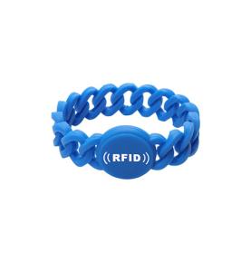 สายรัดข้อมือซิลิโคนบิด RFID