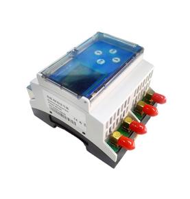 Modbus TCP เครื่องอ่าน RFID อุตสาหกรรมความถี่สูงสี่ช่องสัญญาณเครื่องมือความแม่นยำเครื่องอ่านการ์ดสายการผลิตอัตโนมัติ