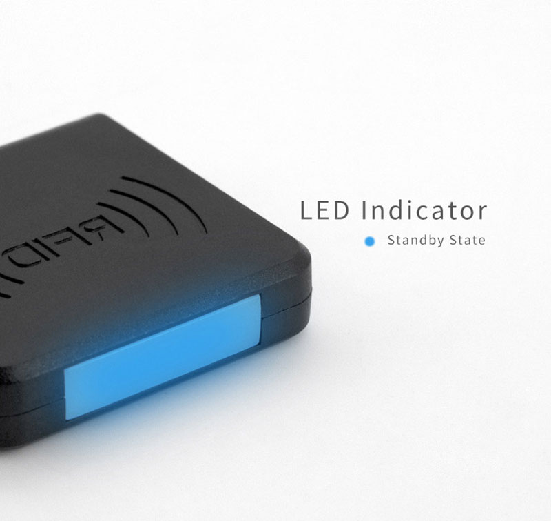 ความถี่ 13.56mhz โทรศัพท์ Android Microchip RFID Reader 8