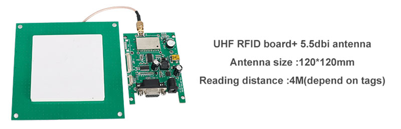 โมดูลตัวอ่าน RFID ช่องเดียว ความถี่วิทยุ UHF ระบุโทรศัพท์มือถือคอมพิวเตอร์ฝังโมดูลเครื่องอ่านการ์ด UHF8