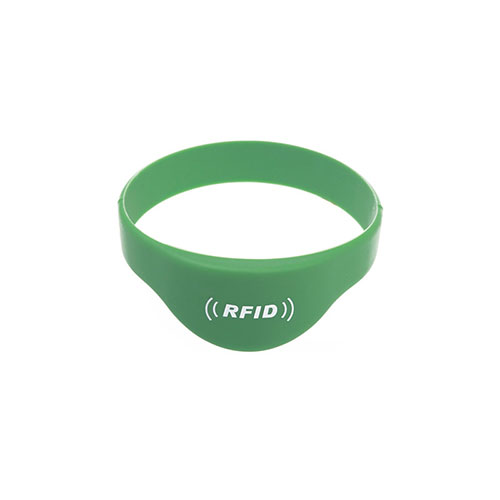 สายรัดข้อมือซิลิโคนครึ่งวงกลม RFID3