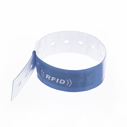 สายรัดข้อมือ PVC แบบใช้แล้วทิ้ง RFID Custom 2