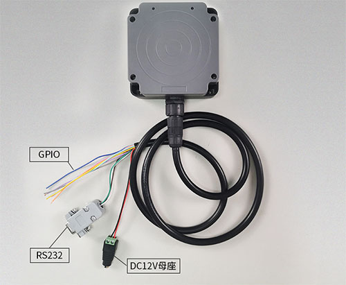 เครื่องอ่านสมาร์ทการ์ดอุตสาหกรรม UHF RFID มัลติฟังก์ชั่นแท็กอิเล็กทรอนิกส์ความถี่วิทยุ กำลังอ่าน