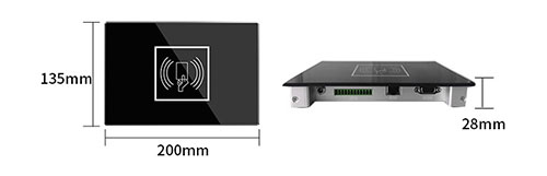 เครื่องอ่านบัตรระบุตัวตนอัตโนมัติ RFID UHF การจัดการคลังสินค้าแบบพกพา เครื่องจัดการสินค้าคงคลังแบบพกพา