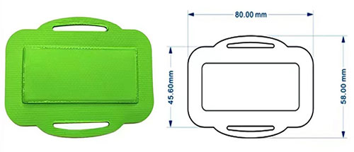 แท็ก RFID ป้องกันโลหะ สินค้าคงคลังสินทรัพย์โลหะกลางแจ้ง การจัดการแท็กอิเล็กทรอนิกส์ป้องกันโลหะเหนี่ยวนำ RF 2