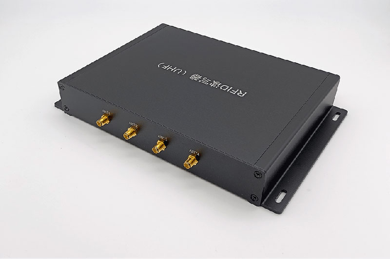 UHF RFID reader หลายช่องสัญญาณแยกทางไกล เครื่องอ่านแท็กอิเล็กทรอนิกส์แบบพาสซีฟ 3